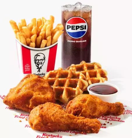 The Ultimate Comfort Meal: 3 pc. Chicken & Waffles Combo 2026