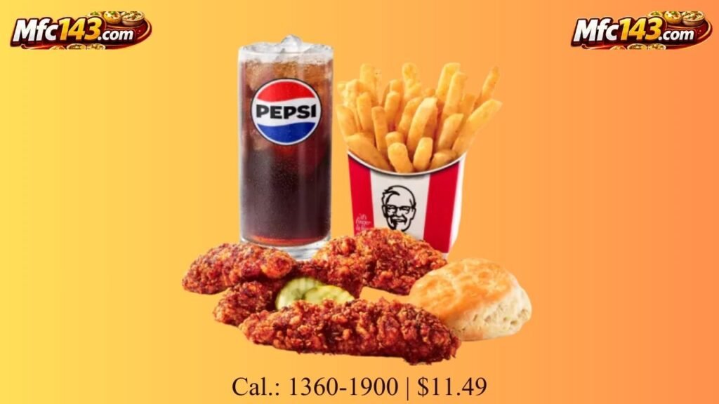 4 pc. Nashville Hot Tenders Combo 2026