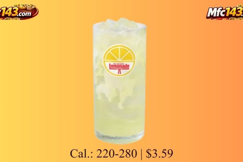 Lemonade with Sweet, Vanilla Cream 2026
