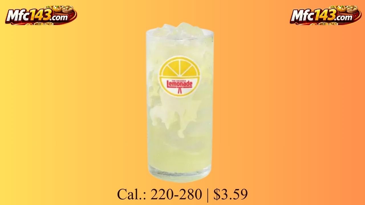 Lemonade with Sweet, Vanilla Cream 2026