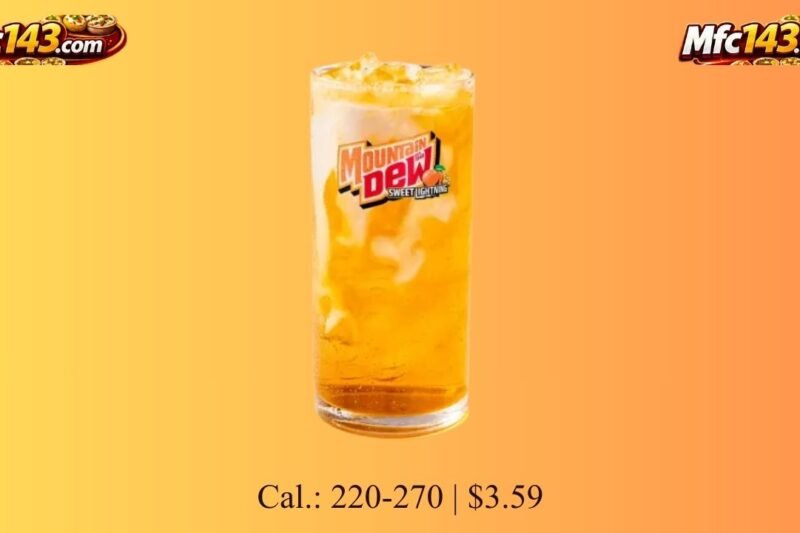 Mountain Dew® Sweet Lightning® Peaches & Cream Soda 2026