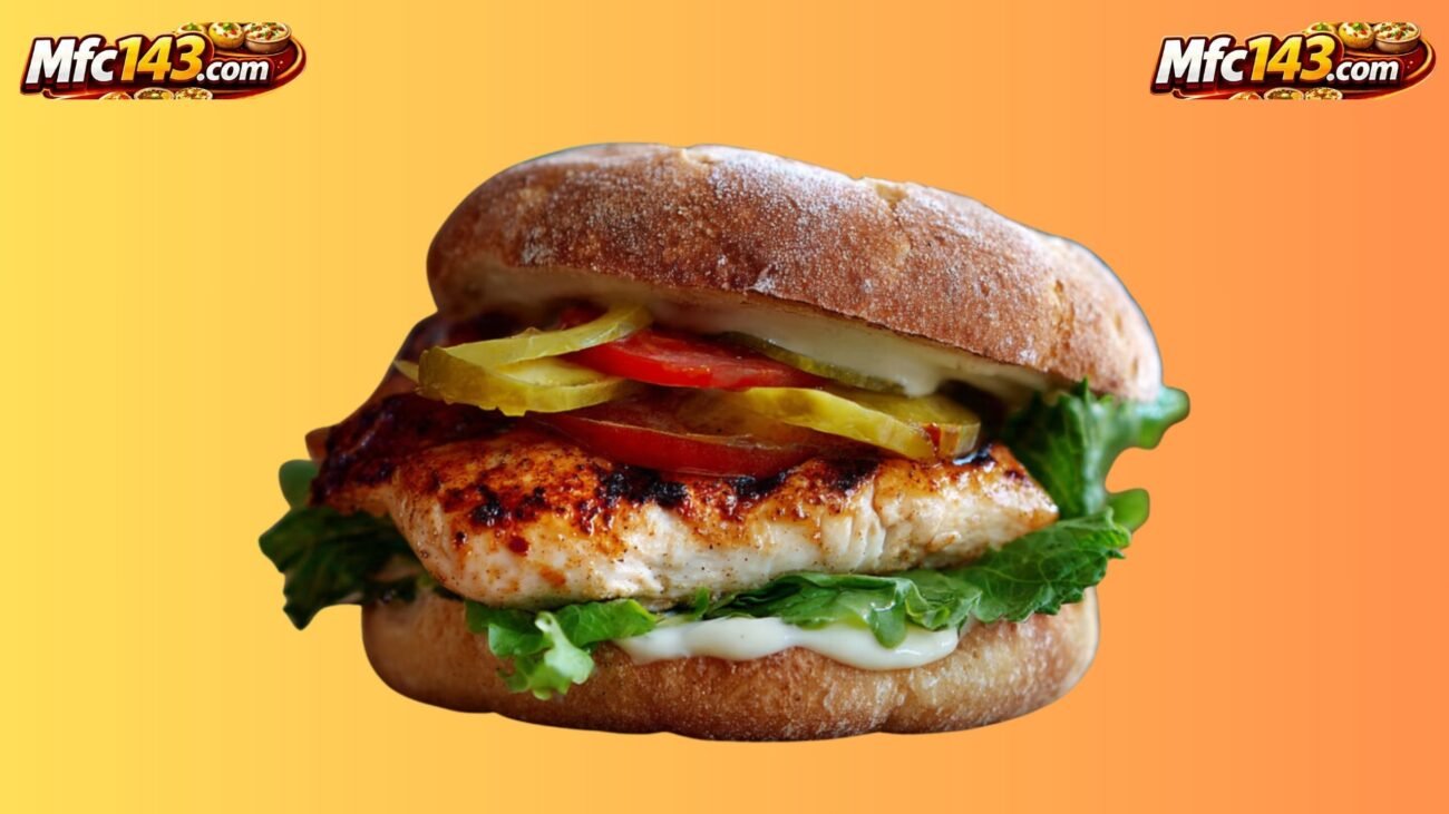 Grilled Chicken Burger – The Perfect Balance of Flavor and Health 2026