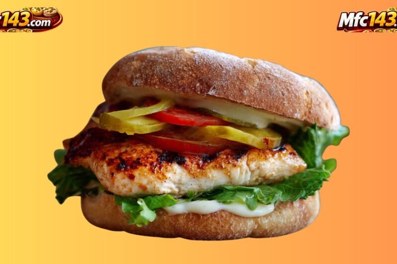 Grilled Chicken Burger – The Perfect Balance of Flavor and Health 2026