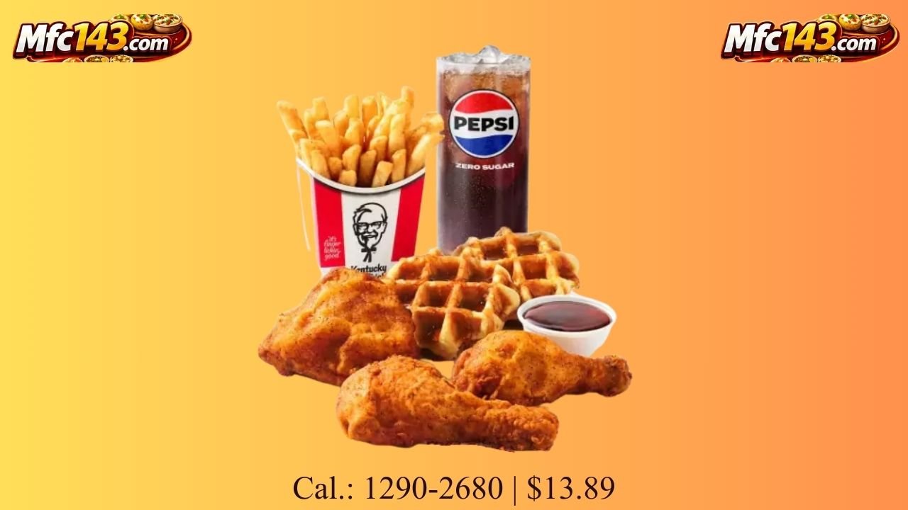 The Ultimate Comfort Meal: 3 pc. Chicken & Waffles Combo 2026