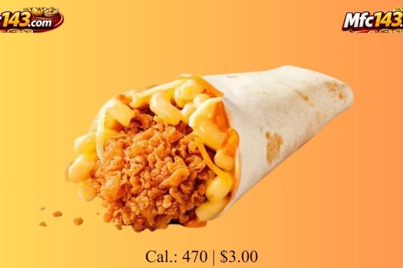 NEW! Spicy Mac & Cheese KFC Wrap 2026