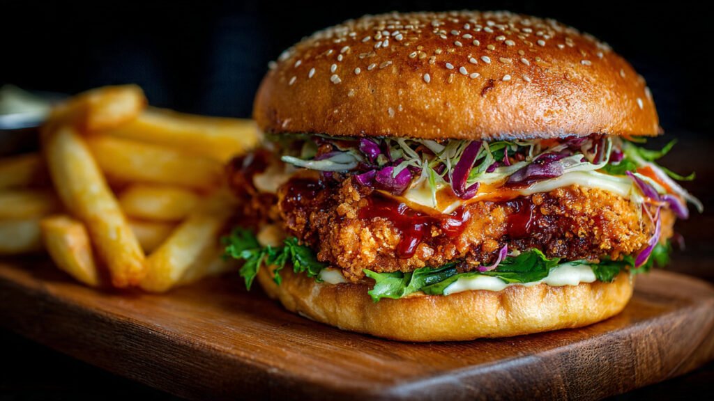 Crispy Chicken Burger – The Ultimate Fast Food Favorite 2026