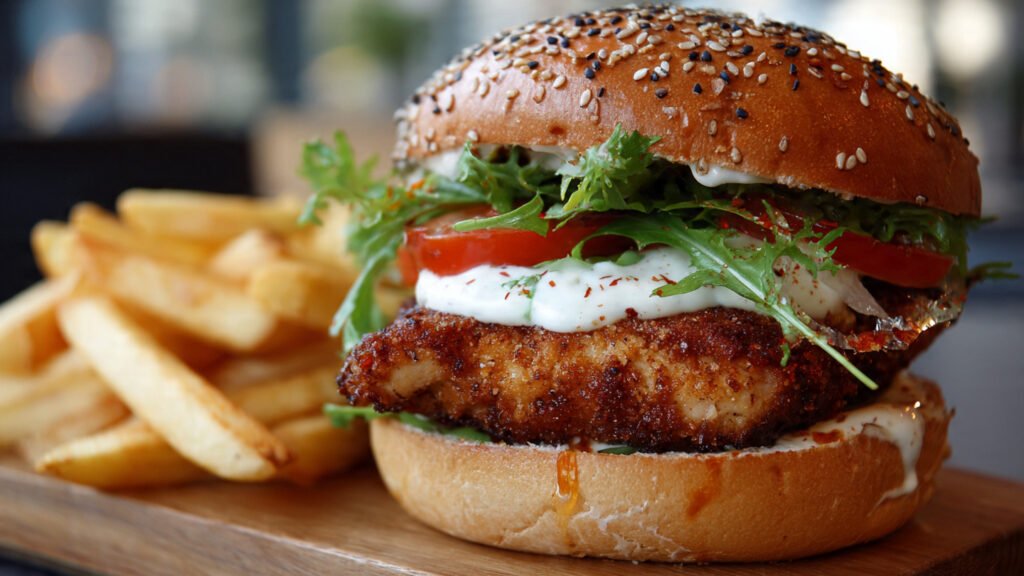 Crispy Chicken Burger – The Ultimate Fast Food Favorite 2026