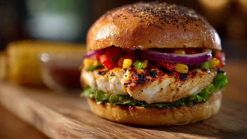 Grilled Chicken Burger – The Perfect Balance of Flavor and Health 2026