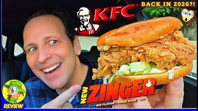 Zinger Burger The King of Spicy Fast Food 2026