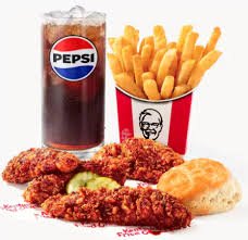 4 pc. Nashville Hot Tenders Combo 2026