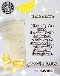 Lemonade with Sweet, Vanilla Cream 2026