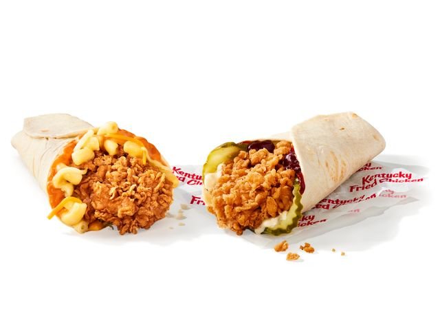 NEW! Spicy Mac & Cheese KFC Wrap 2026