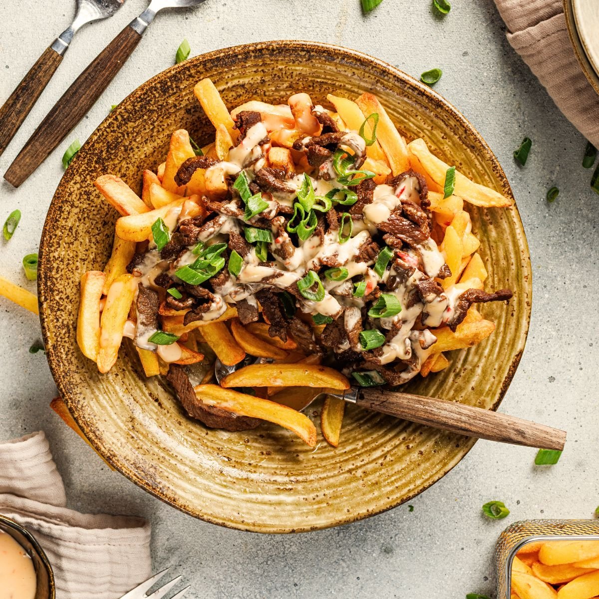 Korean BBQ Loaded Fries Bowl 2026