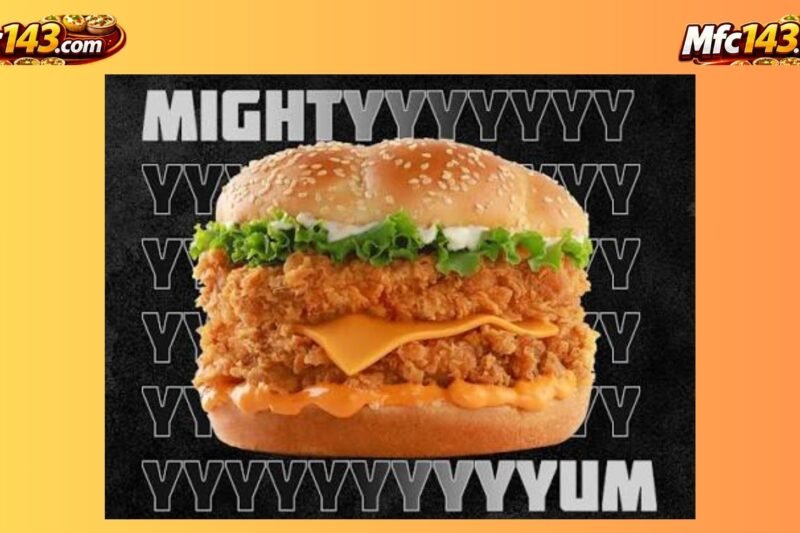 KFC Mighty Zinger: The Ultimate Feast for Big Cravings