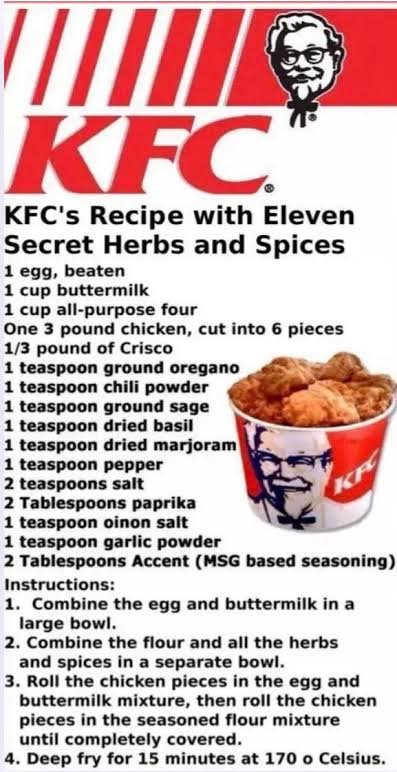 The Mystery and Magic of the KFC 11 Secret Spices