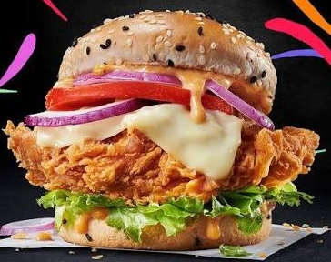 KFC South Africa Chilli Lime Dunked Burger